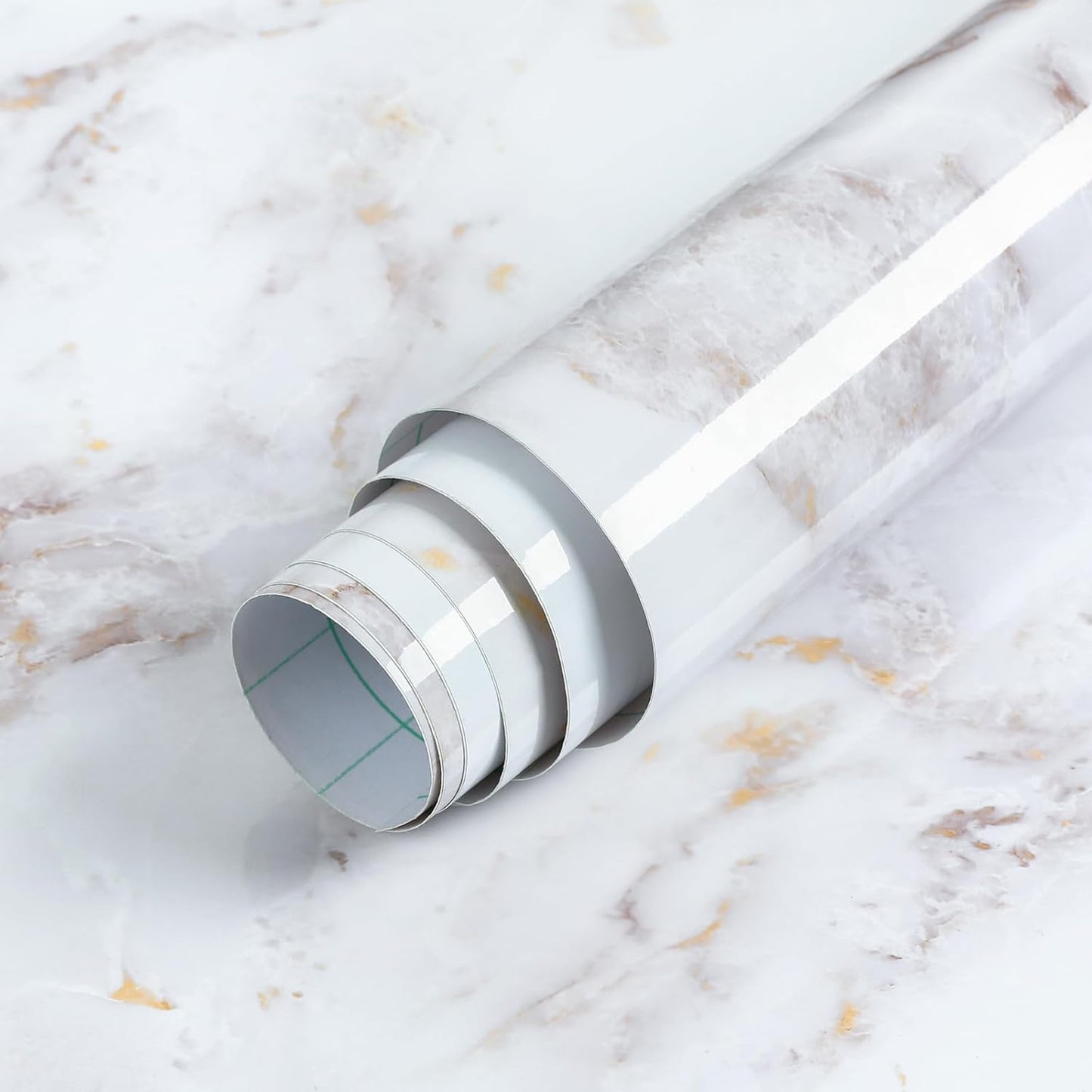 Glossy Marble Waterpoof Contact Paper