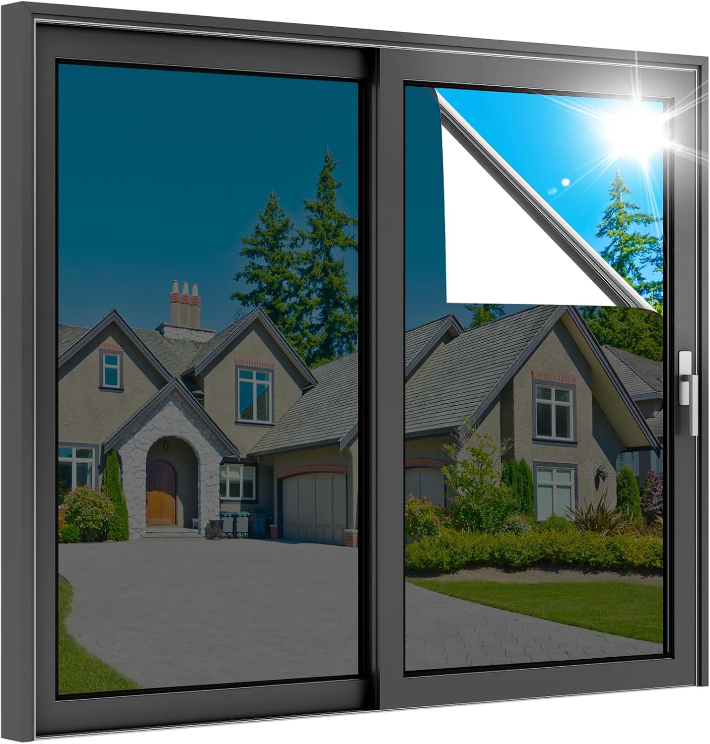 Static Cling Frosted Glass Window Film