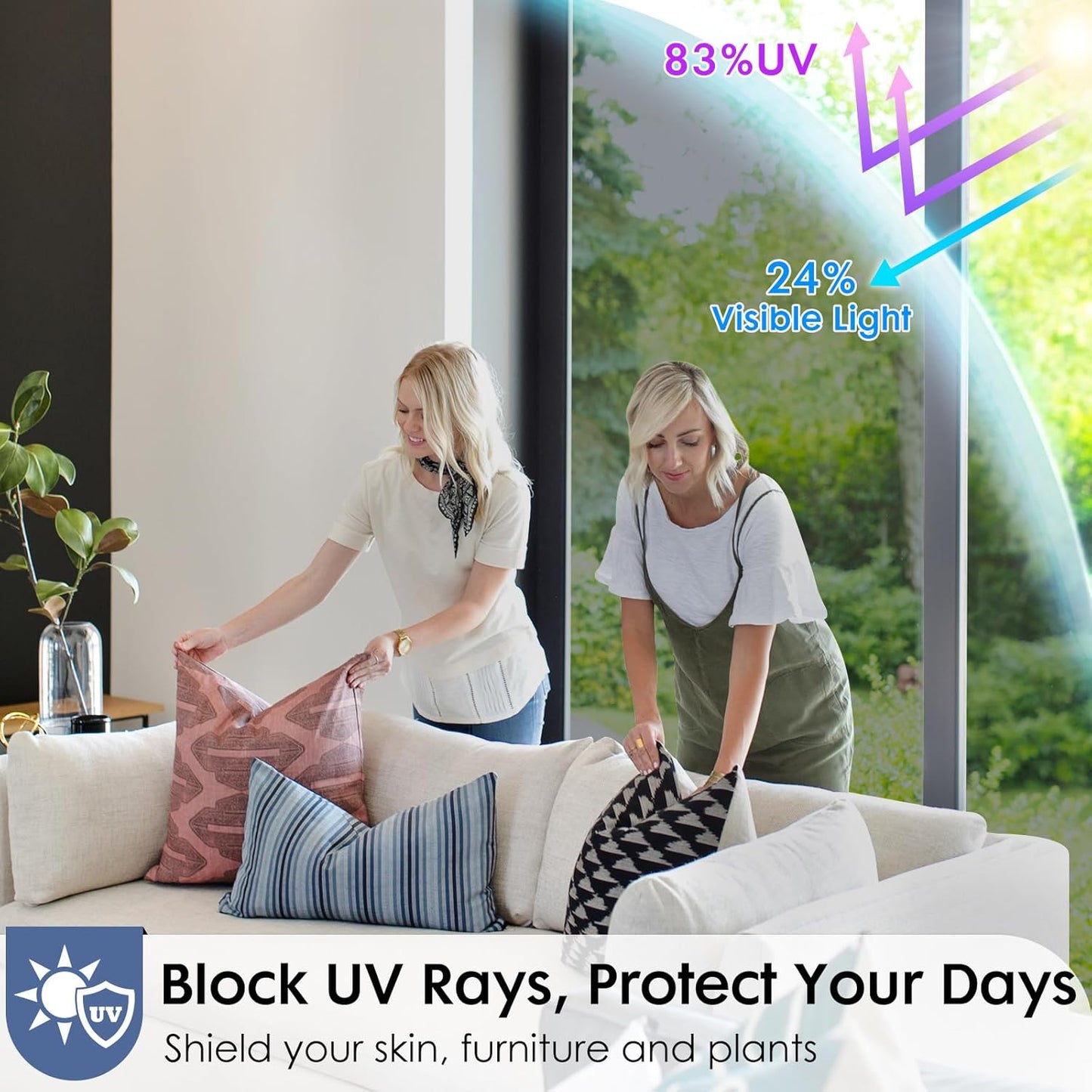 Silver Privacy One Way Window Film