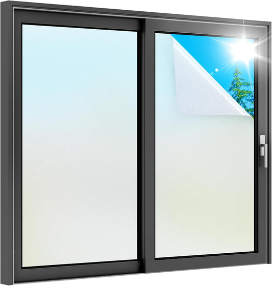 Static Cling Frosted Glass Window Film