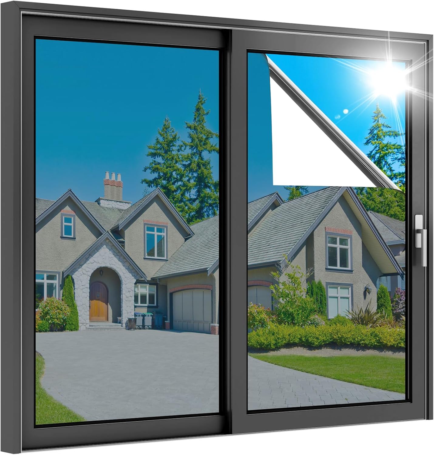 Static Cling Frosted Glass Window Film