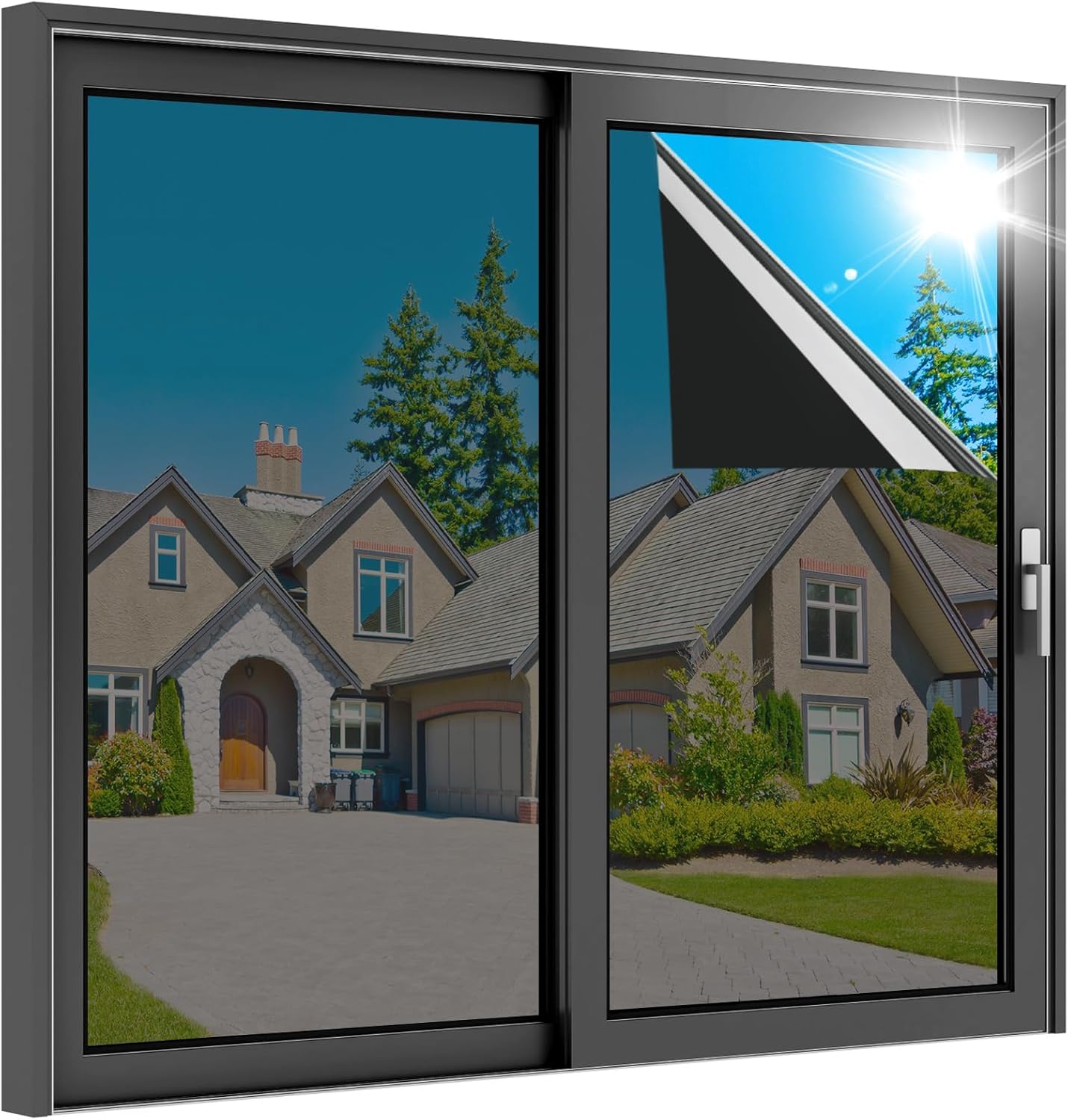 Static Cling Frosted Glass Window Film