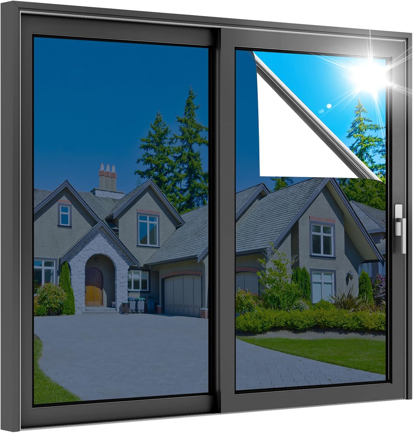Static Cling Frosted Glass Window Film