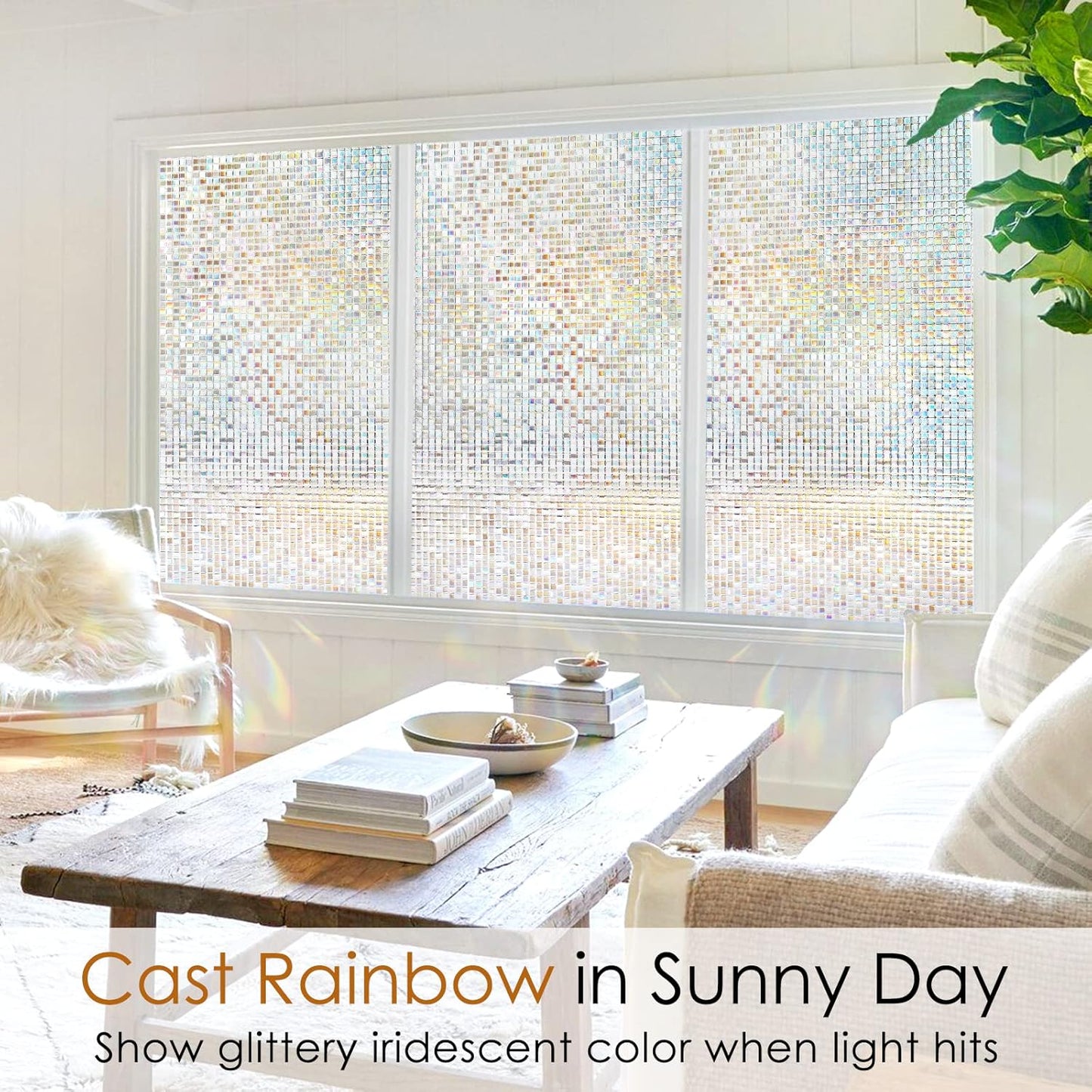 Mosaic Anti-UV Decorative Window Film