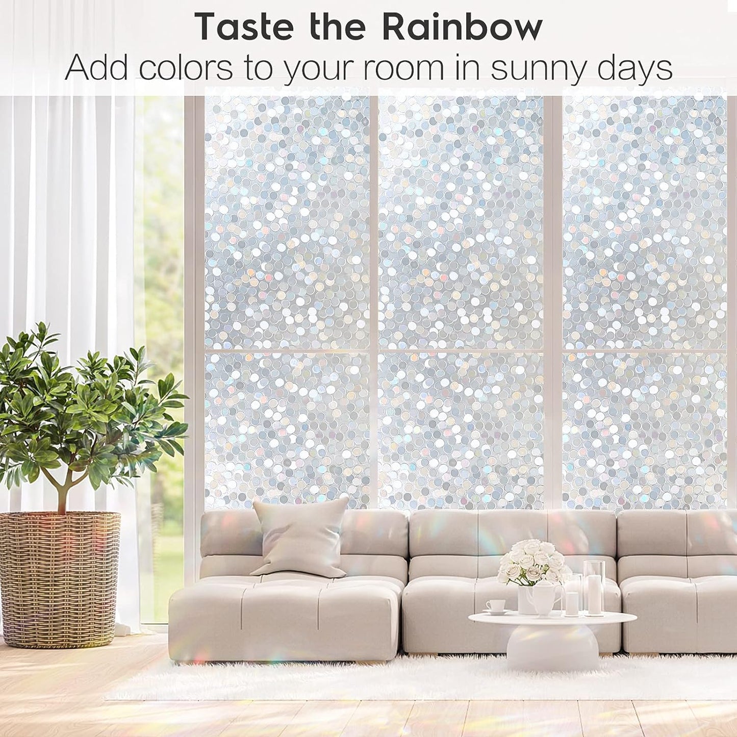 3D Round Dream Decorative Window Film