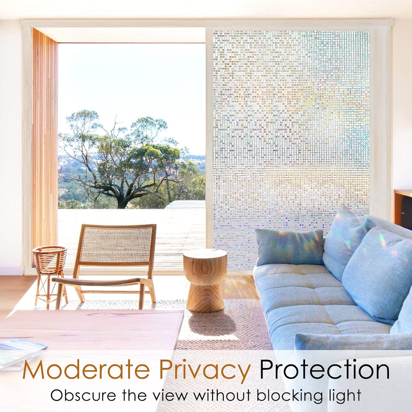 Mosaic Anti-UV Decorative Window Film