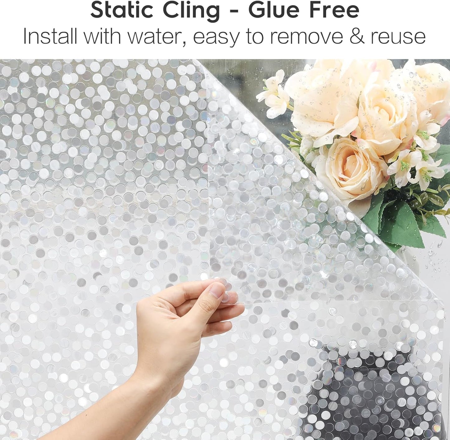 3D Round Dream Decorative Window Film