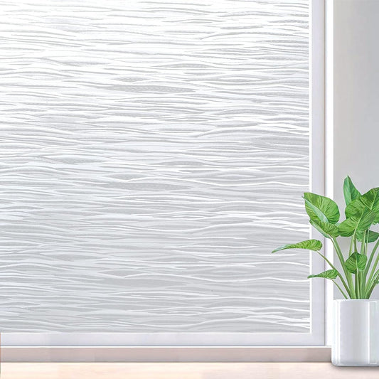 rabbitgoo Removable Vinyl Door Window Coverings UV Blocking Self Static Cling