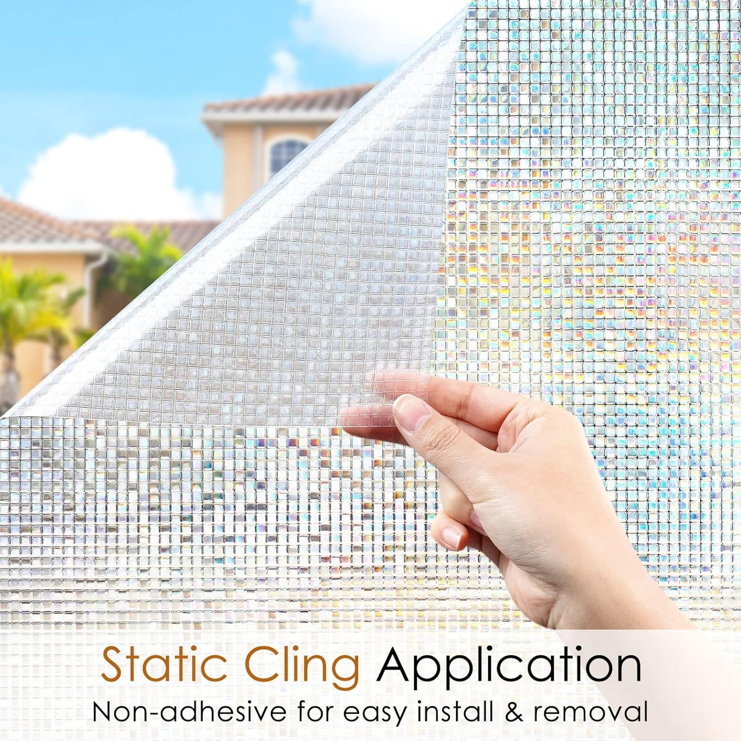 Mosaic Anti-UV Decorative Window Film