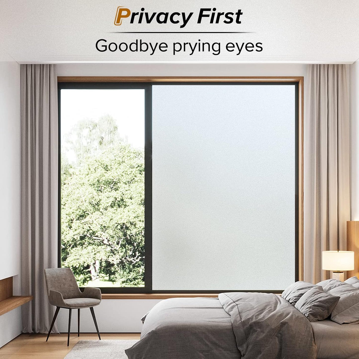 High Privacy Frosted Window Film