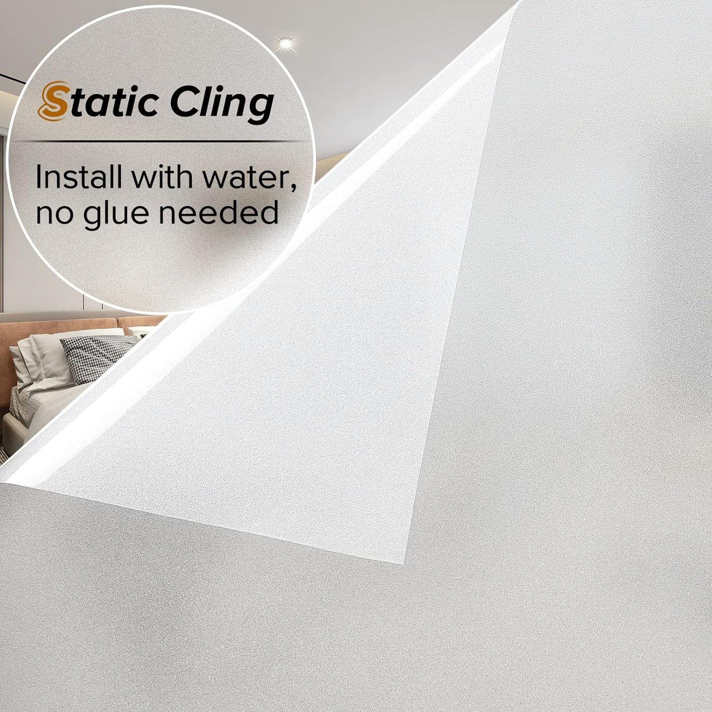 High Privacy Frosted Window Film