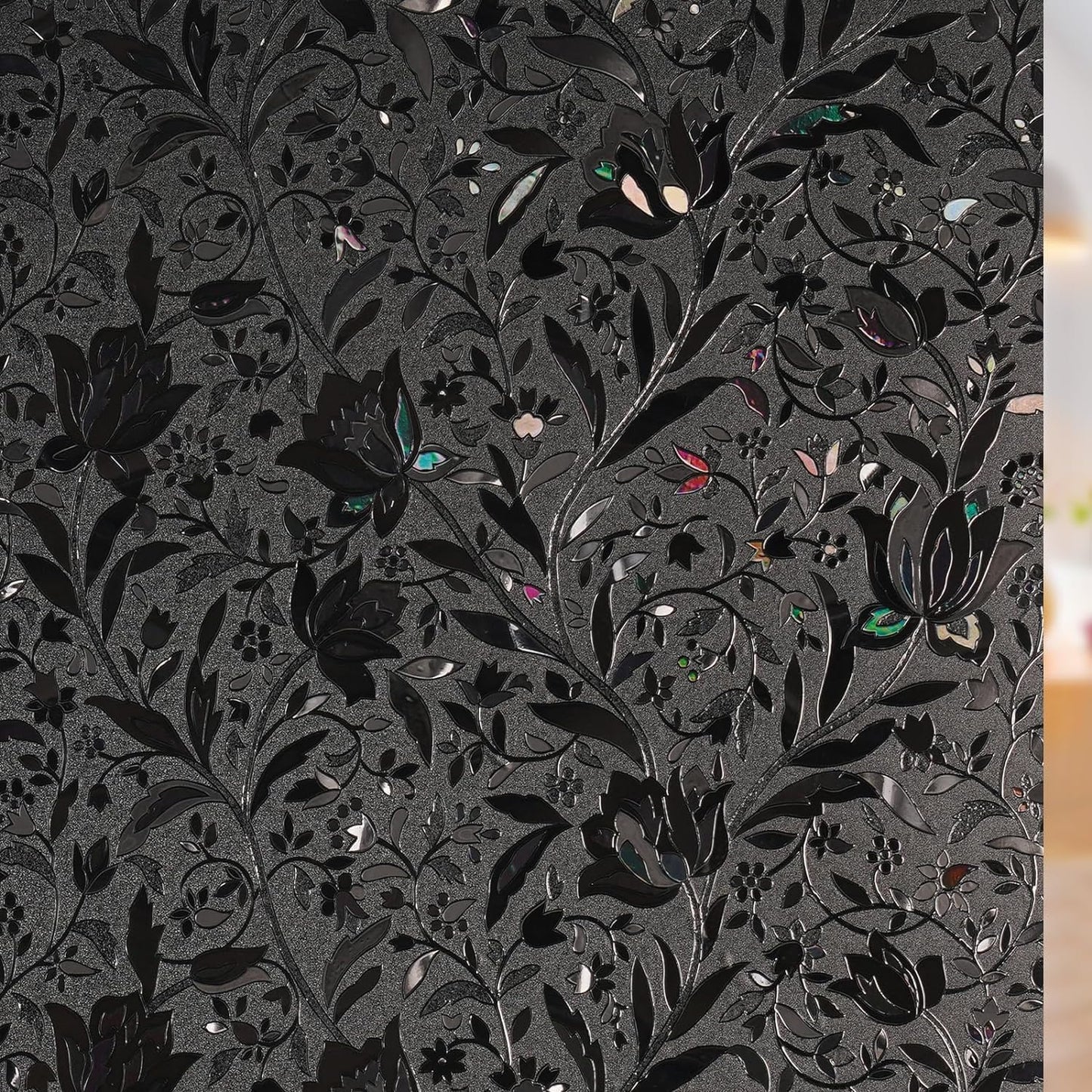Rainbow Tulip Privacy Window Film